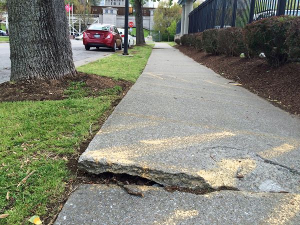 Cement Sidewalk Repair in Santa Rosa