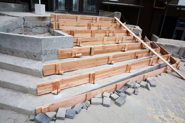 Cement Step Repair in Santa Rosa