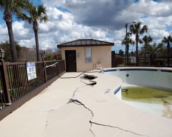 Cracked Patio Repair in Santa Rosa