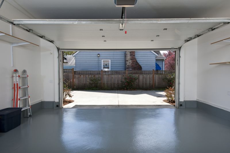 Repaired Garage Floor